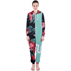 Bloem Logomakr 9f5bze Hooded Jumpsuit (ladies) 