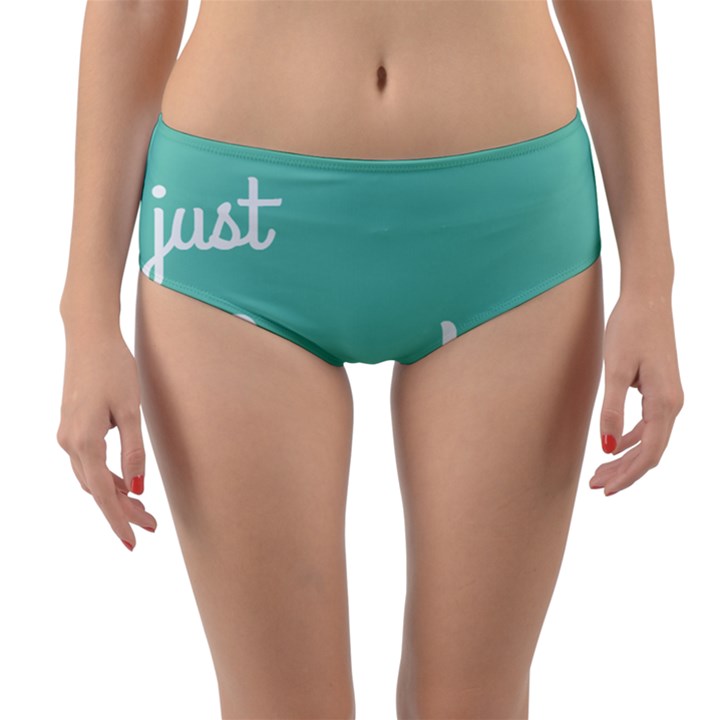 Bloem Logomakr 9f5bze Reversible Mid-Waist Bikini Bottoms