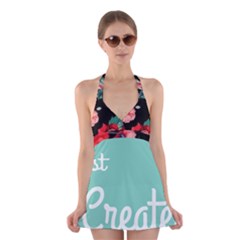 Bloem Logomakr 9f5bze Halter Dress Swimsuit 