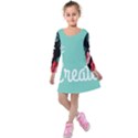 Bloem Logomakr 9f5bze Kids  Long Sleeve Velvet Dress View1