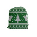 Ugly Christmas Sweater Drawstring Pouches (Large)  View1