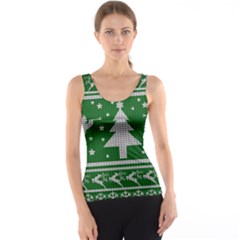 Ugly Christmas Sweater Tank Top by Valentinaart