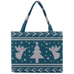 Ugly Christmas Sweater Mini Tote Bag by Valentinaart