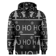 Ugly Christmas Sweater Men s Pullover Hoodie by Valentinaart