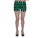 Ugly Christmas Sweater Skinny Shorts View1