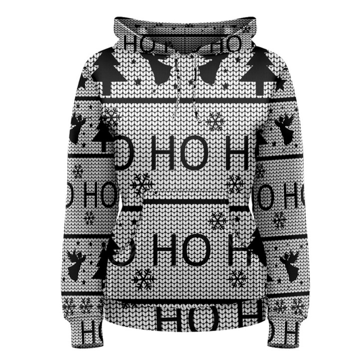 Ugly Christmas Sweater Women s Pullover Hoodie