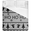 Ugly Christmas Sweater Duvet Cover (California King Size) View1