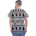 Ugly Christmas Sweater Men s V-Neck Scrub Top View2