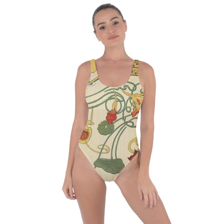 Floral Art Nouveau Bring Sexy Back Swimsuit