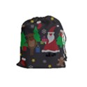 Ugly Christmas Sweater Drawstring Pouches (Large)  View1