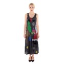 Ugly Christmas Sweater Sleeveless Maxi Dress View1