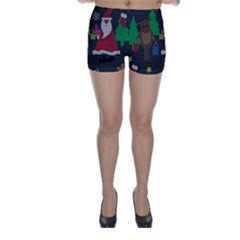 Ugly Christmas Sweater Skinny Shorts by Valentinaart