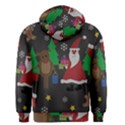 Ugly Christmas Sweater Men s Zipper Hoodie View2