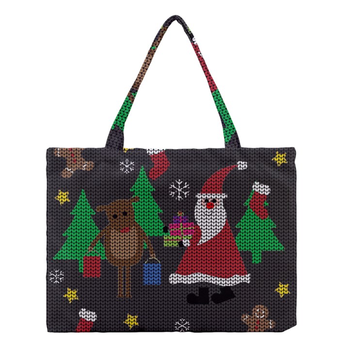 Ugly Christmas Sweater Medium Tote Bag