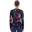 Ugly Christmas Sweater V-Neck Long Sleeve Top View2