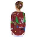 Ugly Christmas Sweater Kids  Long Sleeve Tee View2