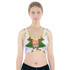 Jesus - Christmas Sports Bra With Pocket by Valentinaart