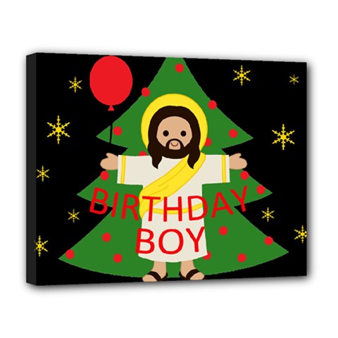 Jesus - Christmas Canvas 14  X 11  by Valentinaart