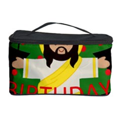 Jesus - Christmas Cosmetic Storage Case by Valentinaart