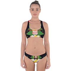 Jesus - Christmas Cross Back Hipster Bikini Set