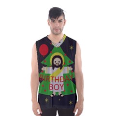 Jesus - Christmas Men s Basketball Tank Top by Valentinaart