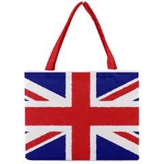 Union Jack Pencil Art Mini Tote Bag by picsaspassion