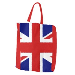 Union Jack Pencil Art Giant Grocery Zipper Tote by picsaspassion