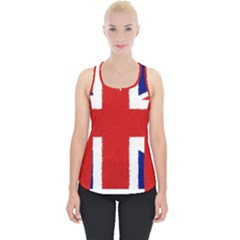 Union Jack Pencil Art Piece Up Tank Top by picsaspassion