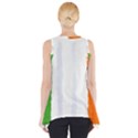 Flag Ireland, banner watercolor painting art Side Drop Tank Tunic View2