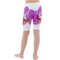 Lilac Phalaenopsis Aquarel  watercolor art painting Kids  Mid Length Swim Shorts View2