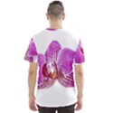 Lilac Phalaenopsis Aquarel  watercolor art painting Men s Sports Mesh Tee View2