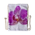 Lilac Phalaenopsis Aquarel  watercolor art painting Drawstring Bag (Small) View1