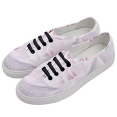 Rose Pink Flower  Floral Pencil Drawing Art Women s Classic Low Top Sneakers