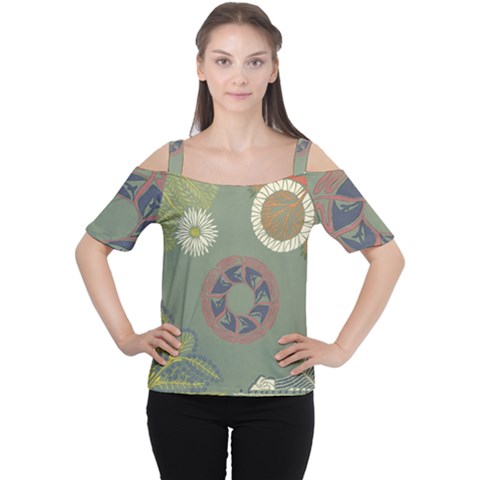 Artnouveau18 Cutout Shoulder Tee by NouveauDesign