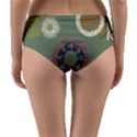 Artnouveau18 Reversible Mid-Waist Bikini Bottoms View4