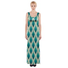 Artdecoteal Maxi Thigh Split Dress by NouveauDesign