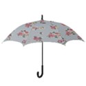 floral blue Hook Handle Umbrellas (Large) View3