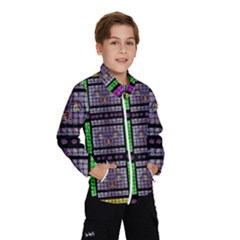 This Is A Cartoon Circle Mouse Wind Breaker (kids)