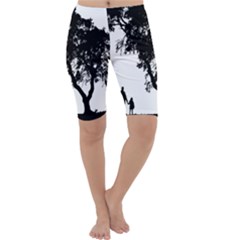 Black Father Daughter Natural Hill Cropped Leggings 