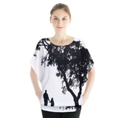 Black Father Daughter Natural Hill Blouse