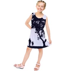 Black Father Daughter Natural Hill Kids  Tunic Dress by Mariart