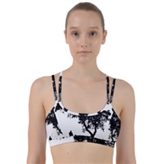 Black Father Daughter Natural Hill Line Them Up Sports Bra