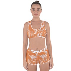 Animals Dinosaur Ancient Times Racerback Boyleg Bikini Set by Mariart