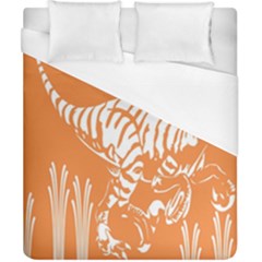 Animals Dinosaur Ancient Times Duvet Cover (california King Size)