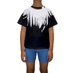 City History Speedrunning Kids  Short Sleeve Swimwear by Mariart