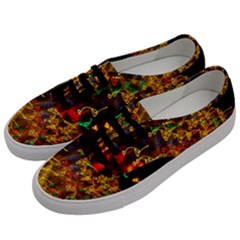 Christmas Tree Light Color Night Men s Classic Low Top Sneakers by Mariart