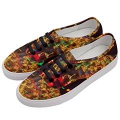 Christmas Tree Light Color Night Women s Classic Low Top Sneakers by Mariart