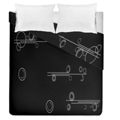 Feedback Loops Motion Graphics Piece Duvet Cover Double Side (queen Size)