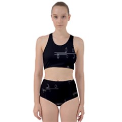 Feedback Loops Motion Graphics Piece Racer Back Bikini Set