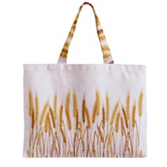 Wheat Plants Zipper Mini Tote Bag